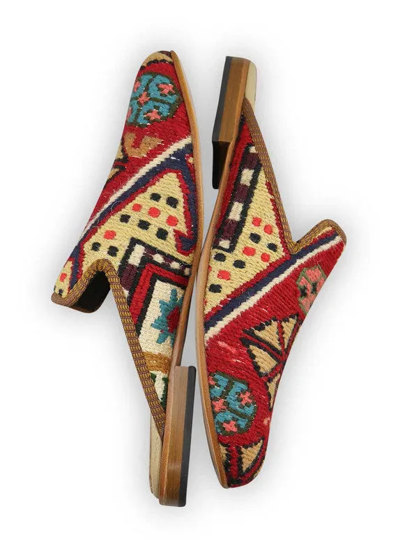 Men's Sumak Kilim Slippers - Size 10