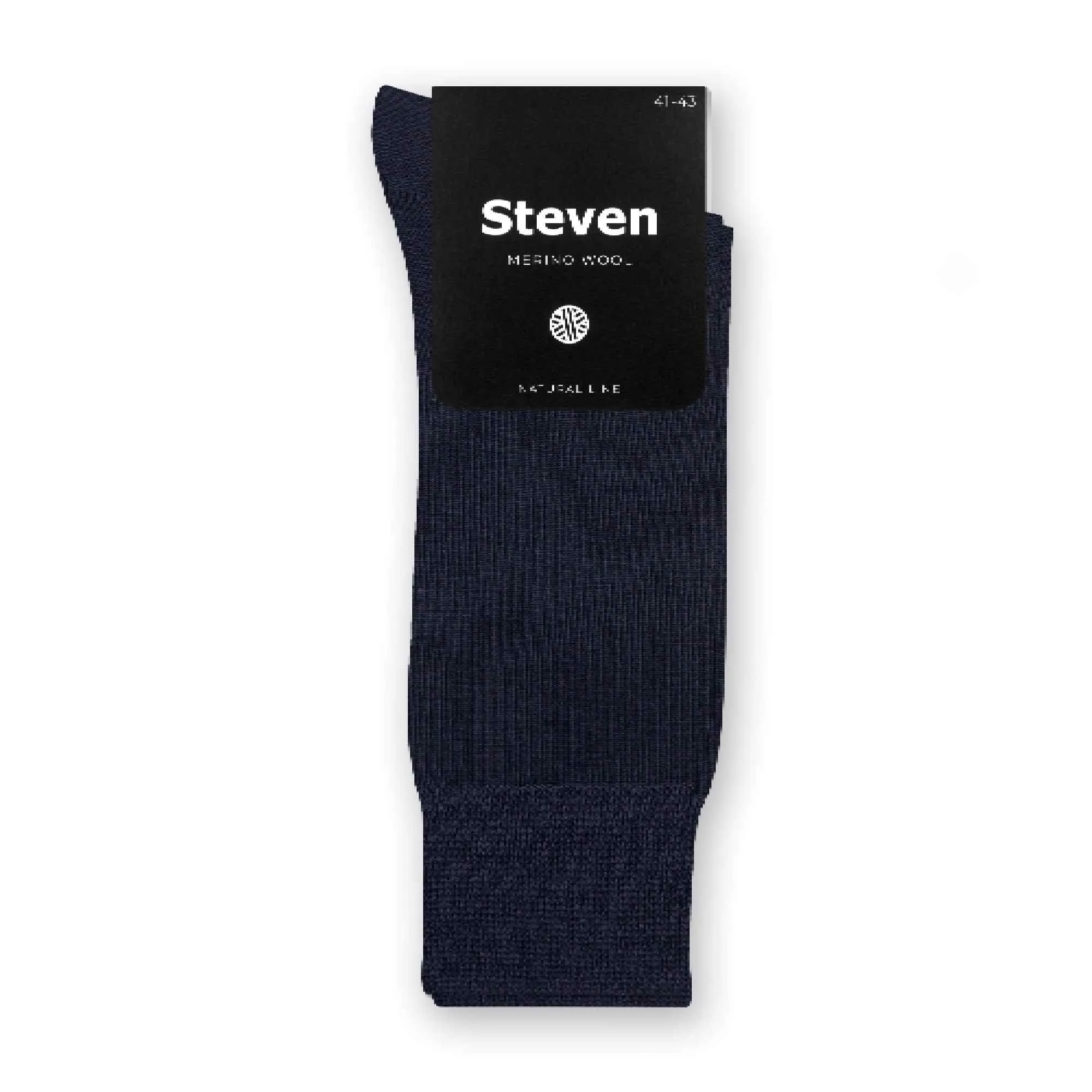 Mens Warm Soft Merino Wool Ribbed Dress Socks