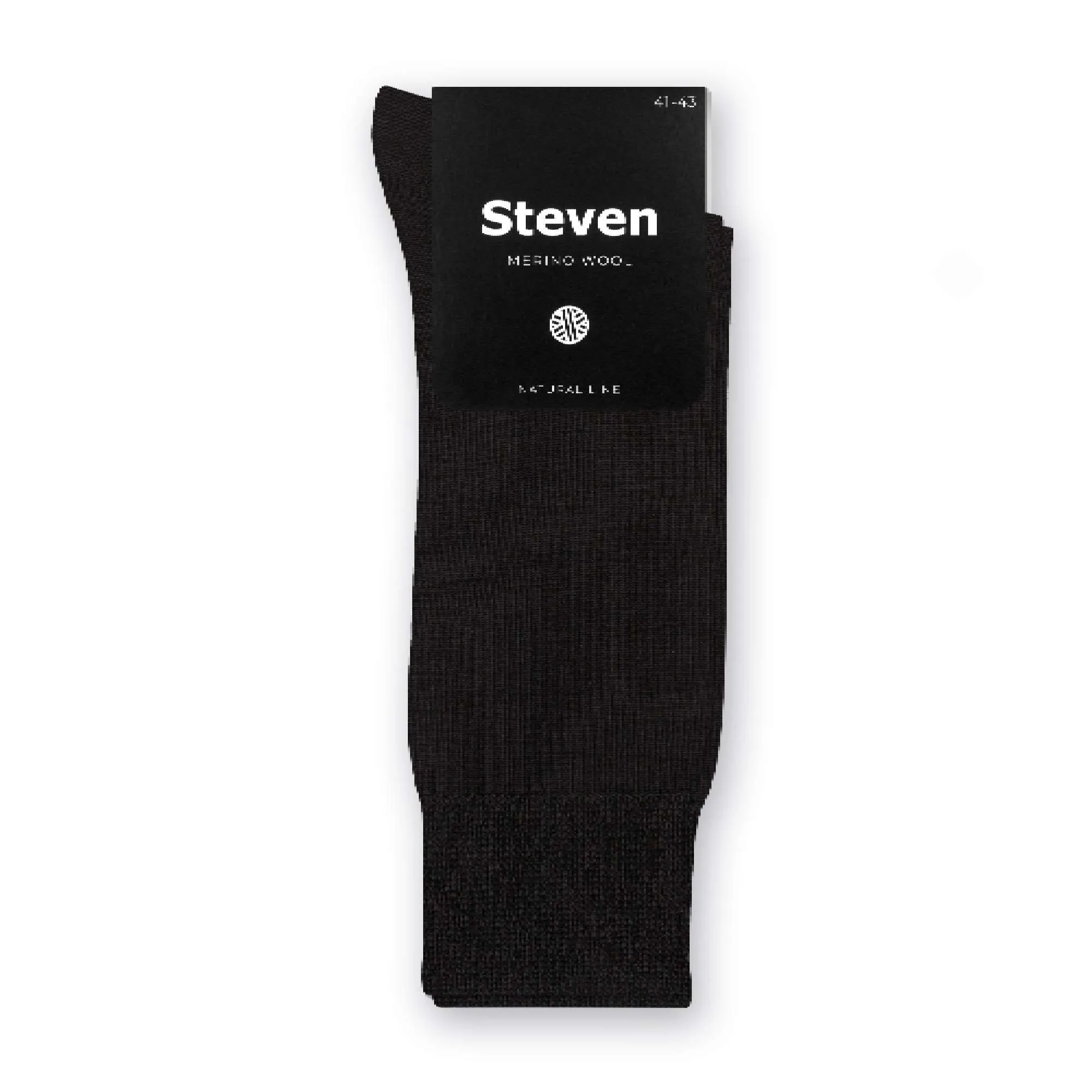 Mens Warm Soft Merino Wool Ribbed Dress Socks