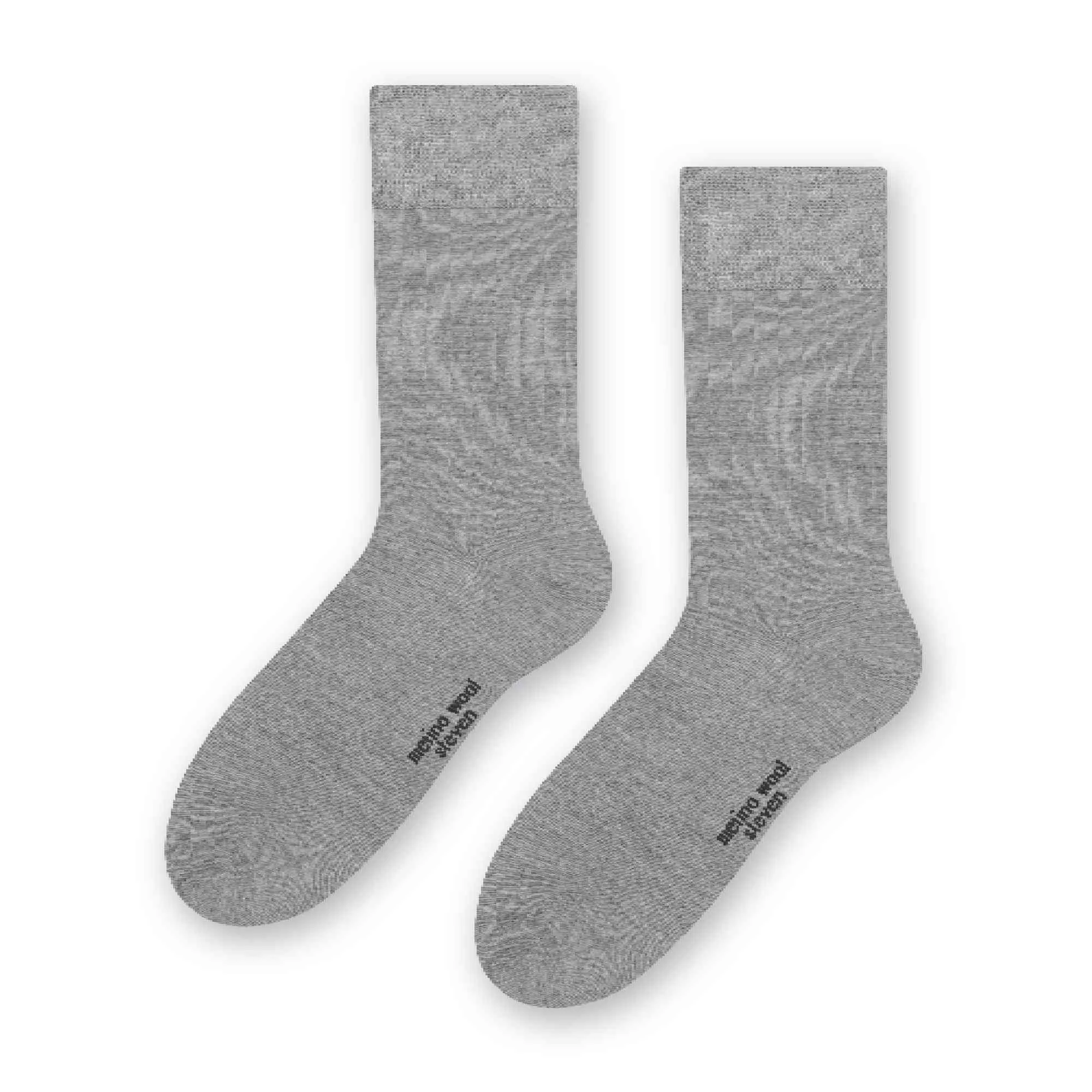 Mens Warm Soft Merino Wool Ribbed Dress Socks