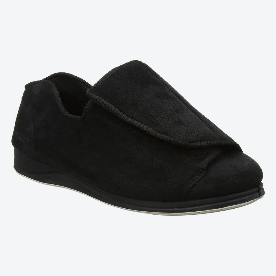 Mens Wide Fit Padders Peter Slippers
