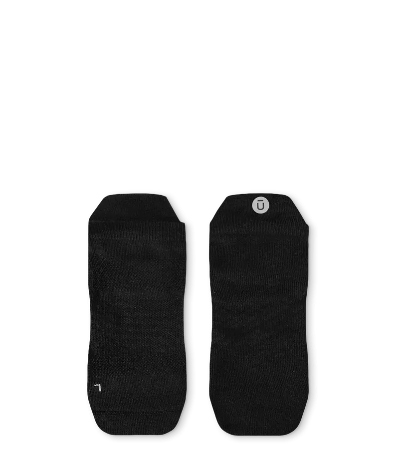 Merino Ankle Socks Black
