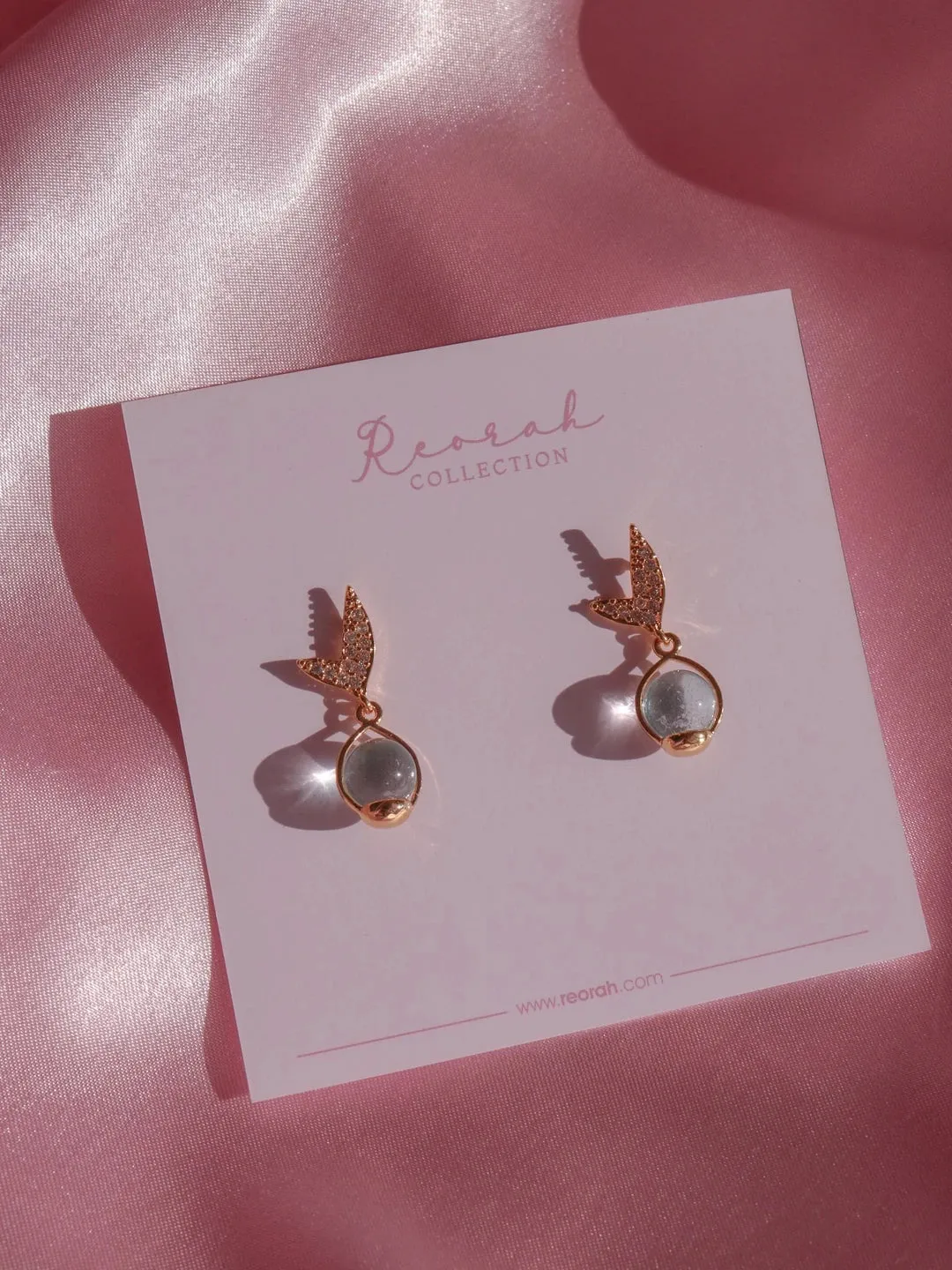 Mermaid Tale in the Ocean Earrings
