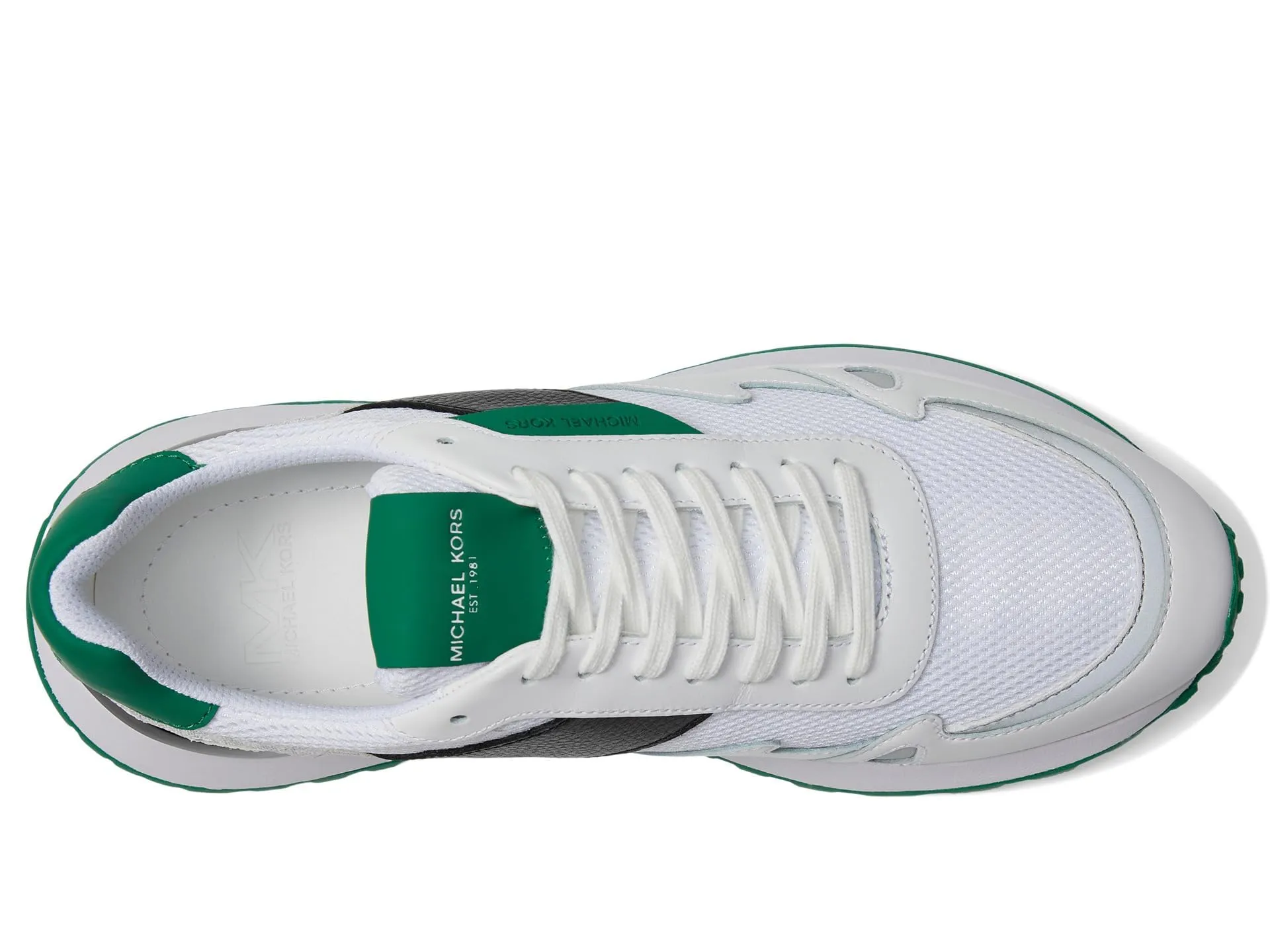 Michael Kors Miles Trainer 085-Optic White 7 M