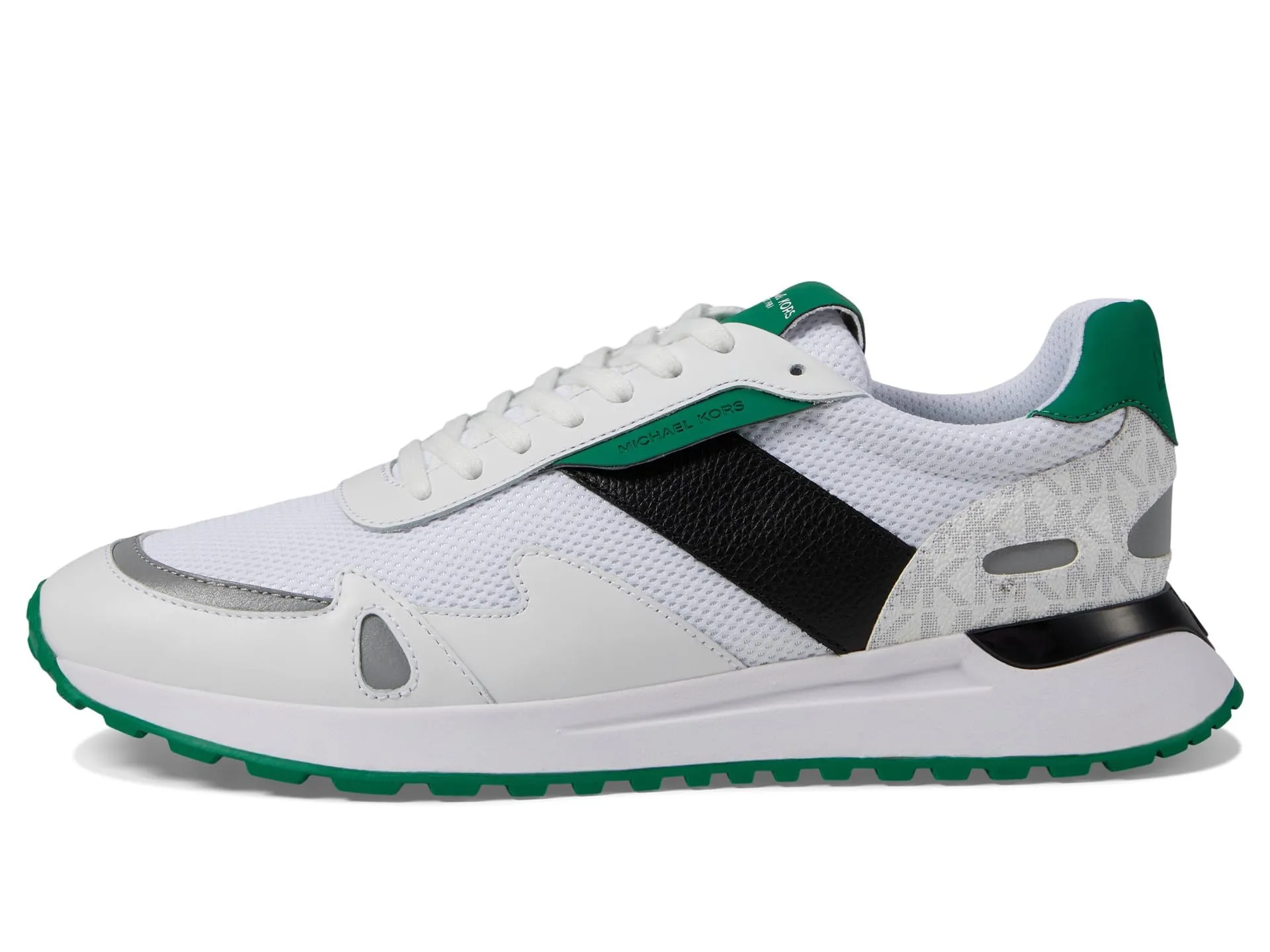 Michael Kors Miles Trainer 085-Optic White 7 M