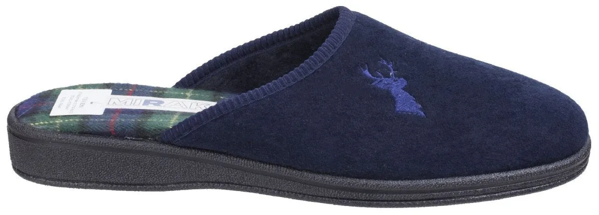 Mirak Buck Fleece Upper Mens Mule Slippers