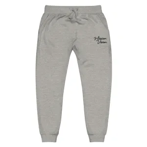 Mission Vision Unisex Fleece Sweatpants (Black Stitch)