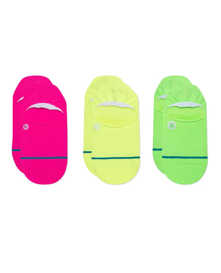 Neon Lights 3 Pack No Show Multi