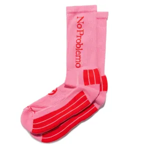 No Problemo Sock Pink