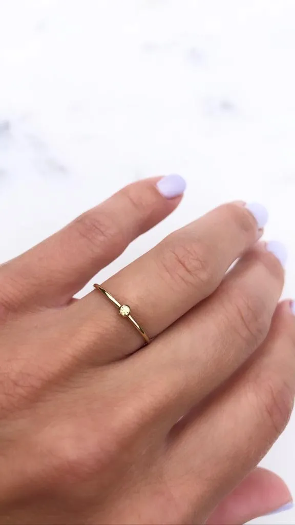 November Birthstone Ring