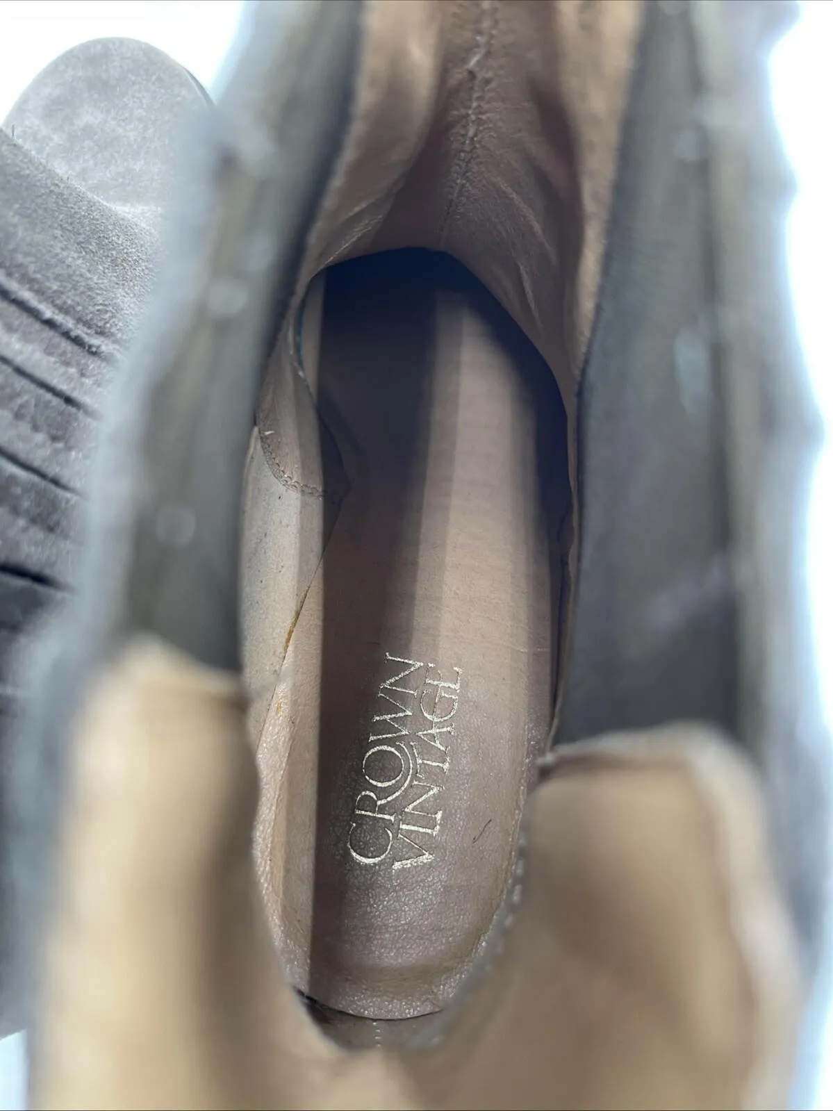 NWB Crown Vintage Capari Bootie Brown Women's Size 9M