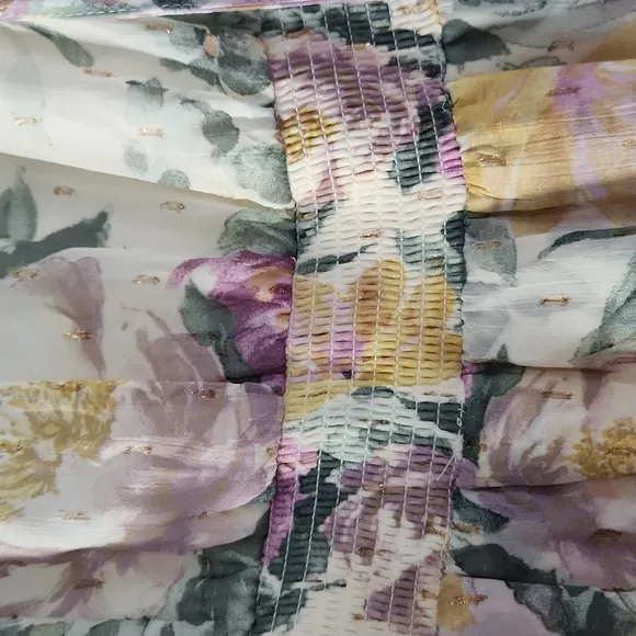 NWT MSK | Floral Blouson Mini Dress (MP)