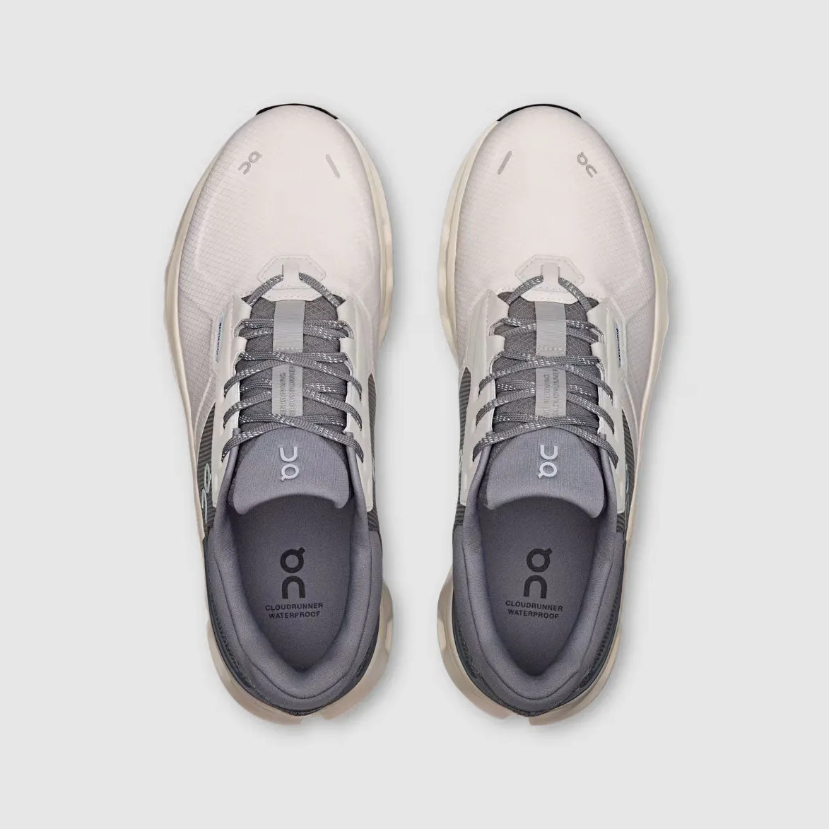 On Men's Cloudrunner 2 Waterproof Shoes - Wolf / Dust