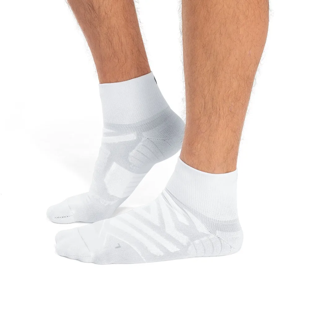 ON Performance Mid Sock White Ivory