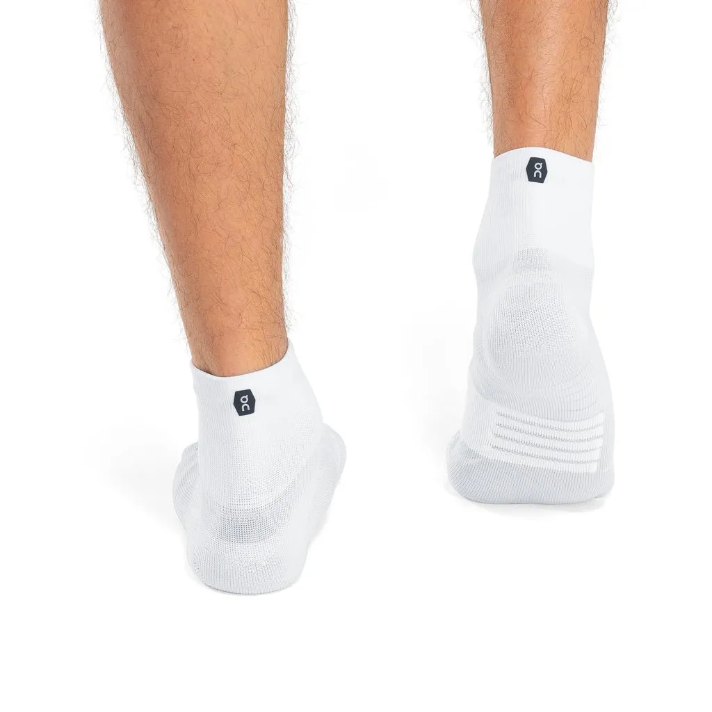 ON Performance Mid Sock White Ivory