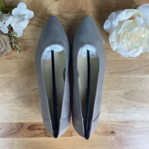 Paul Green Champagne Suede Heels 6