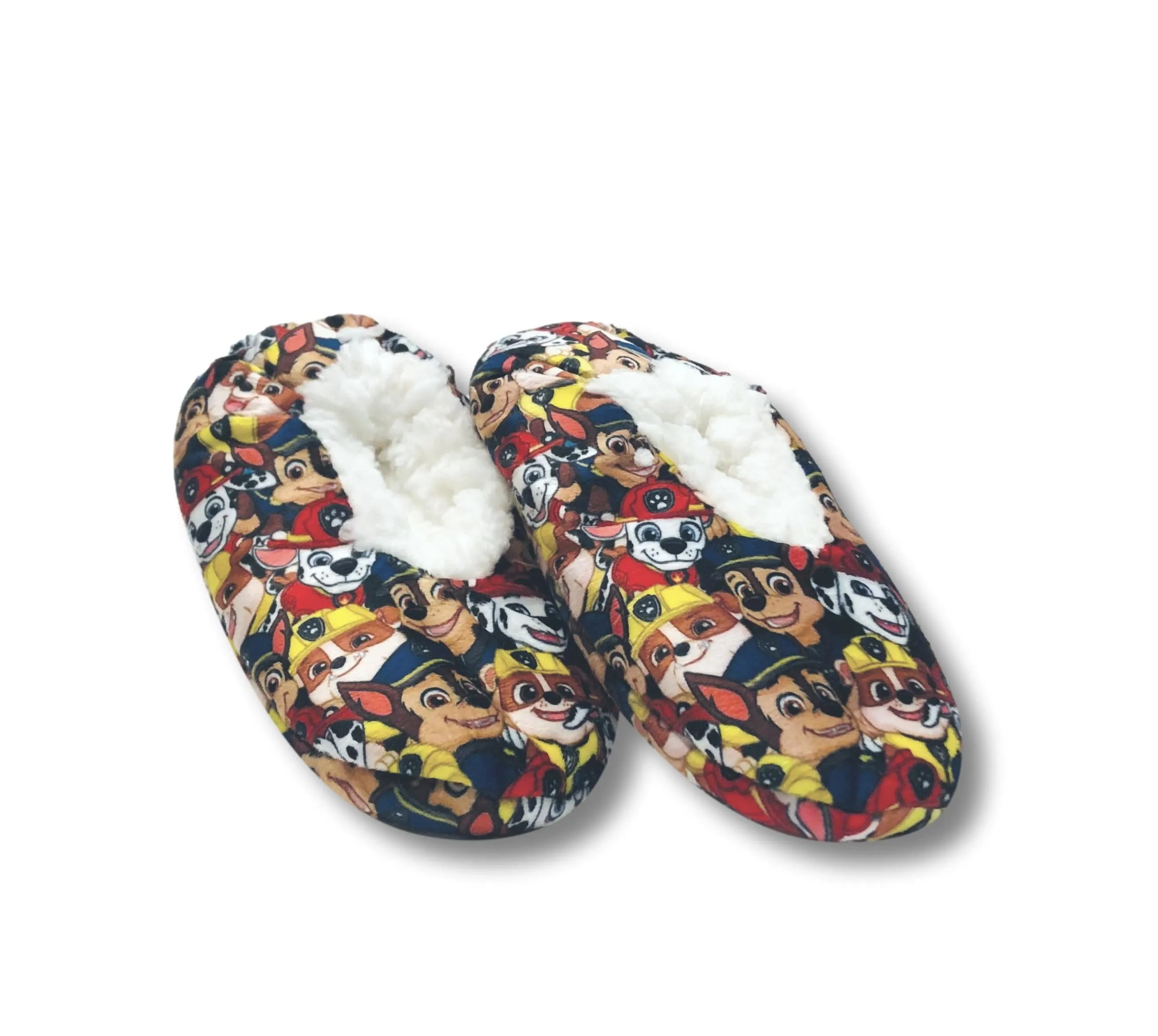 Paw Patrol Toddler Slippers Boys Fuzzy Slipper Socks for Kids