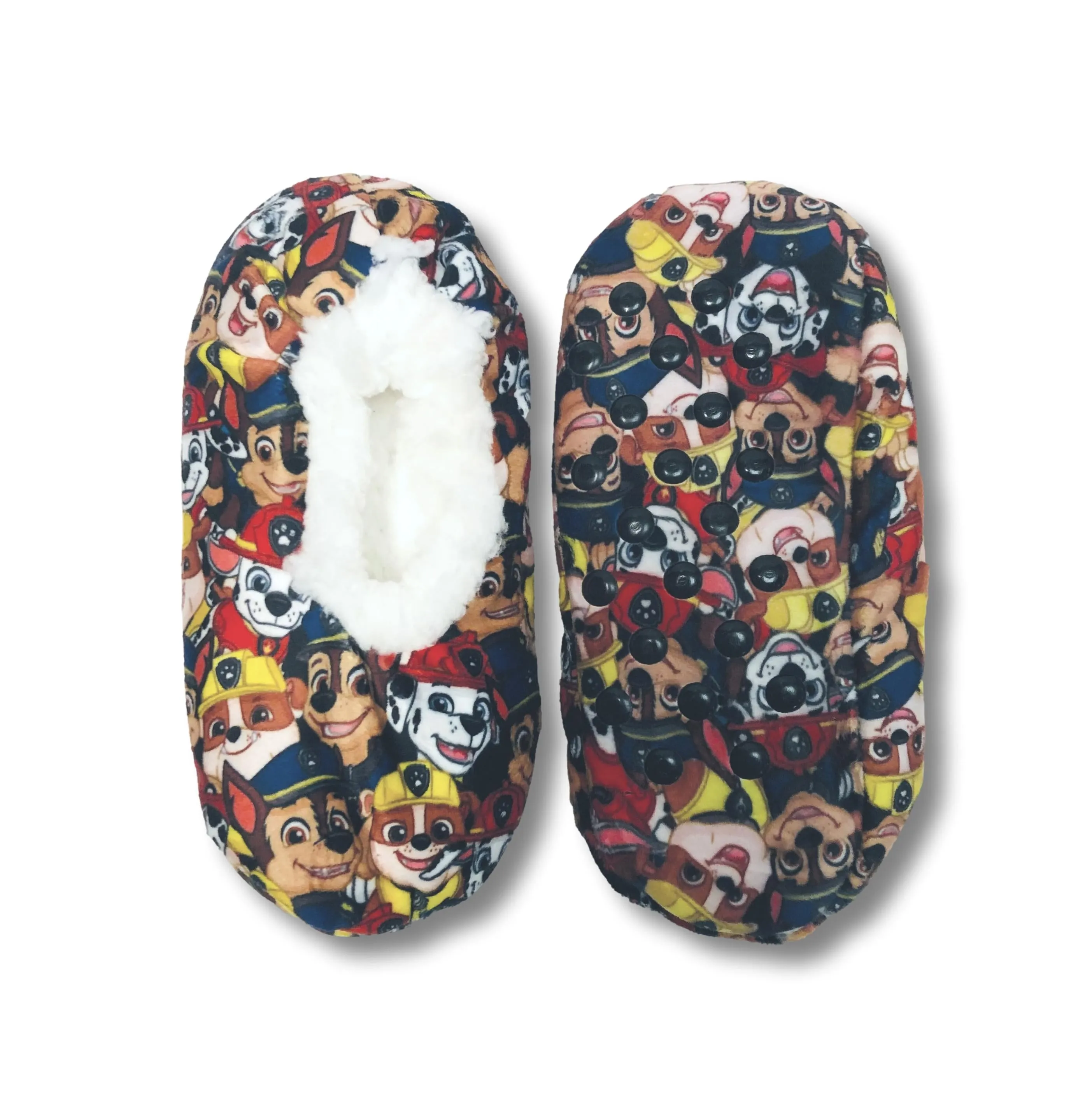 Paw Patrol Toddler Slippers Boys Fuzzy Slipper Socks for Kids