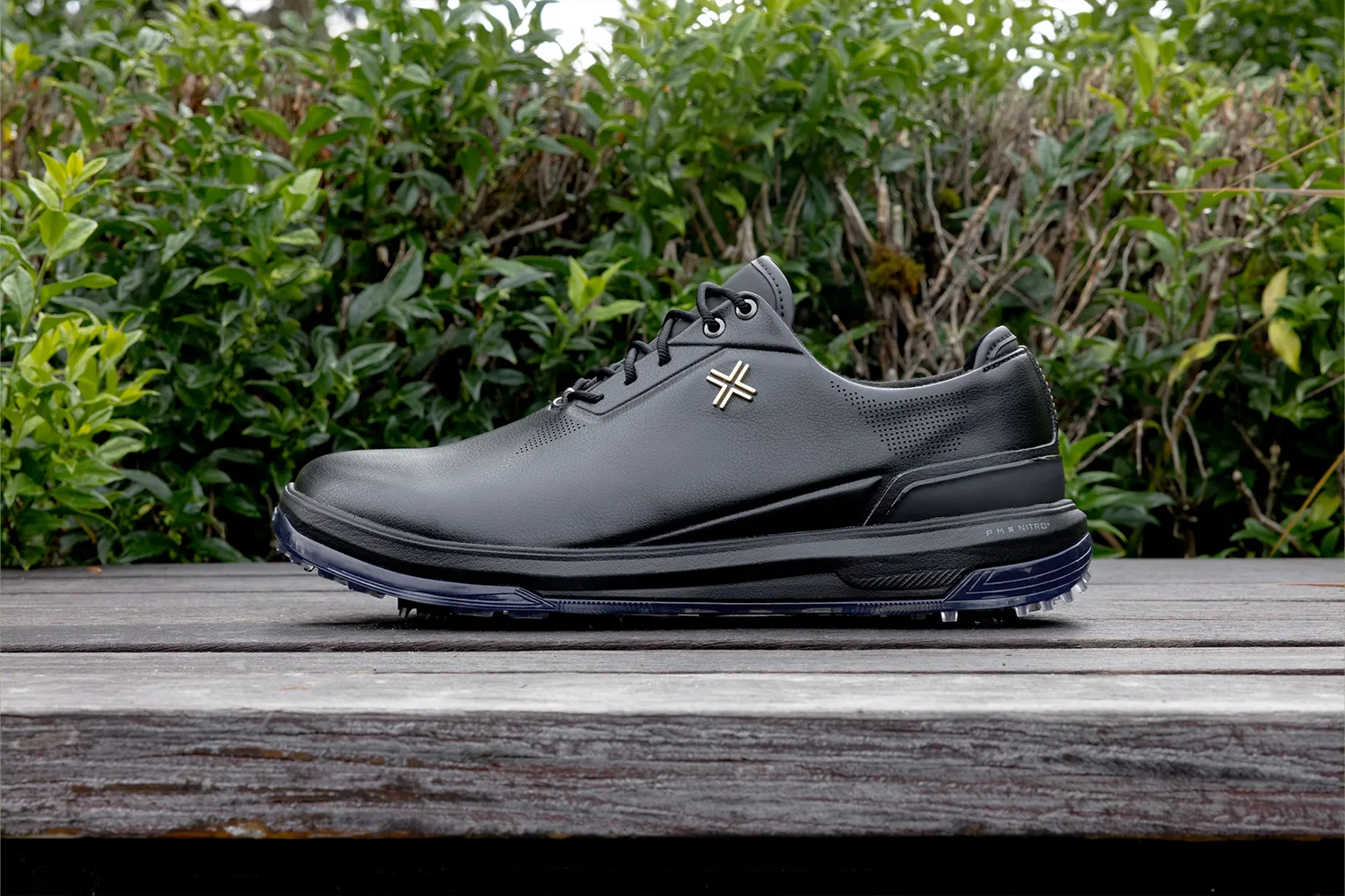PAYNTR X-Eighty-Seven SC Spiked Golf Shoes- Black