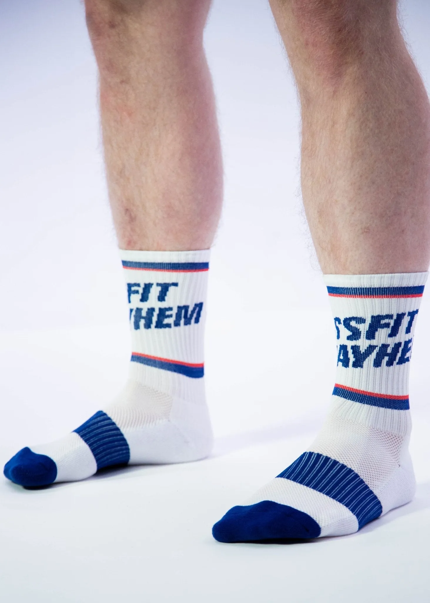 Performance Crew Socks: RWB