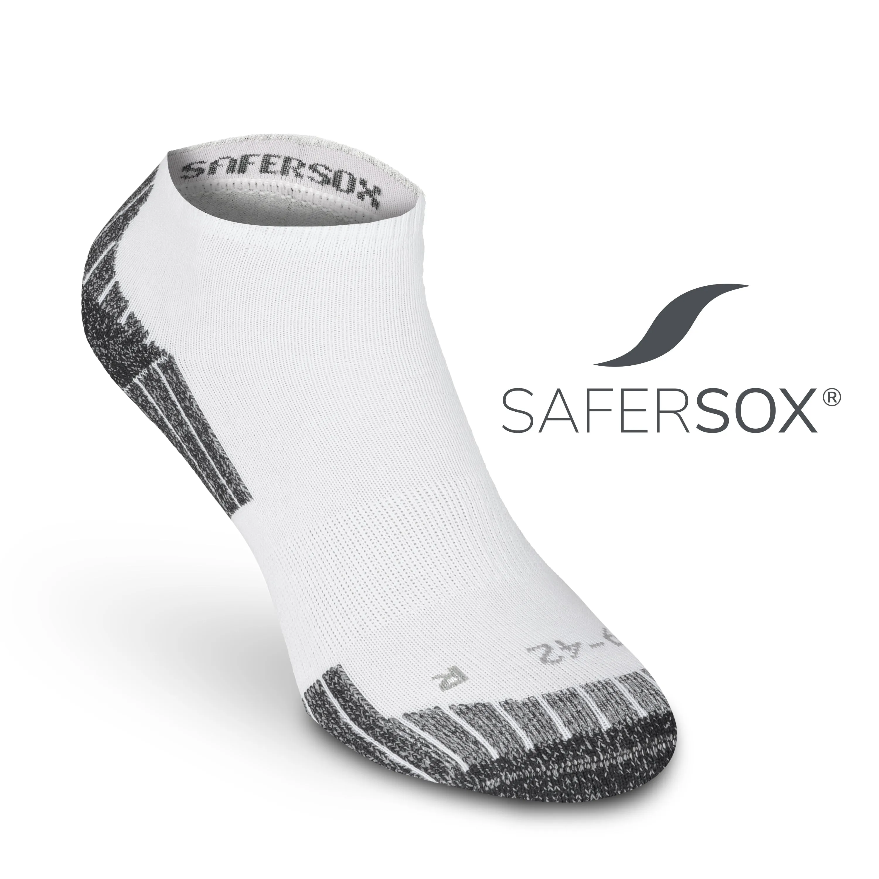 Performance Running Socks – White / 3 Pairs