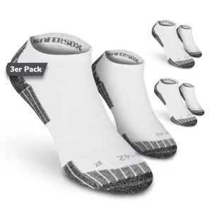 Performance Running Socks – White / 3 Pairs