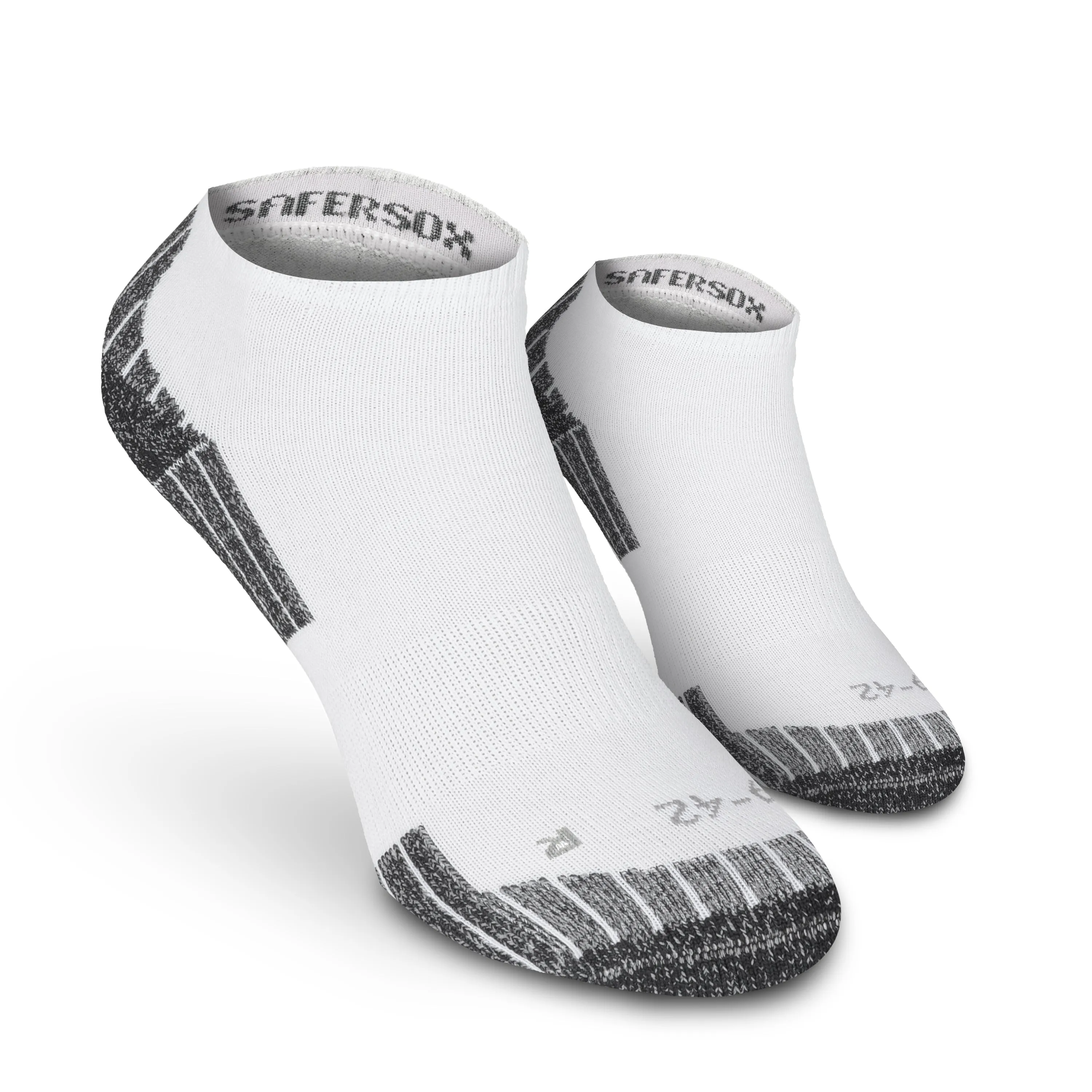 Performance Running Socks – White / 3 Pairs