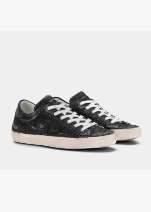 Philippe Model Paris Sneakers Glitter Noir