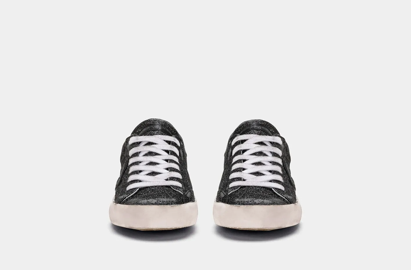Philippe Model Paris Sneakers Glitter Noir