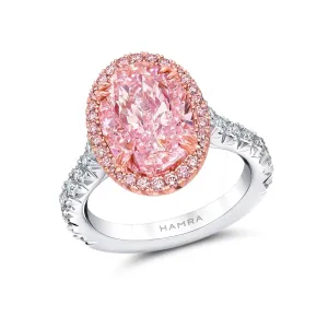 Pink Diamond Ring
