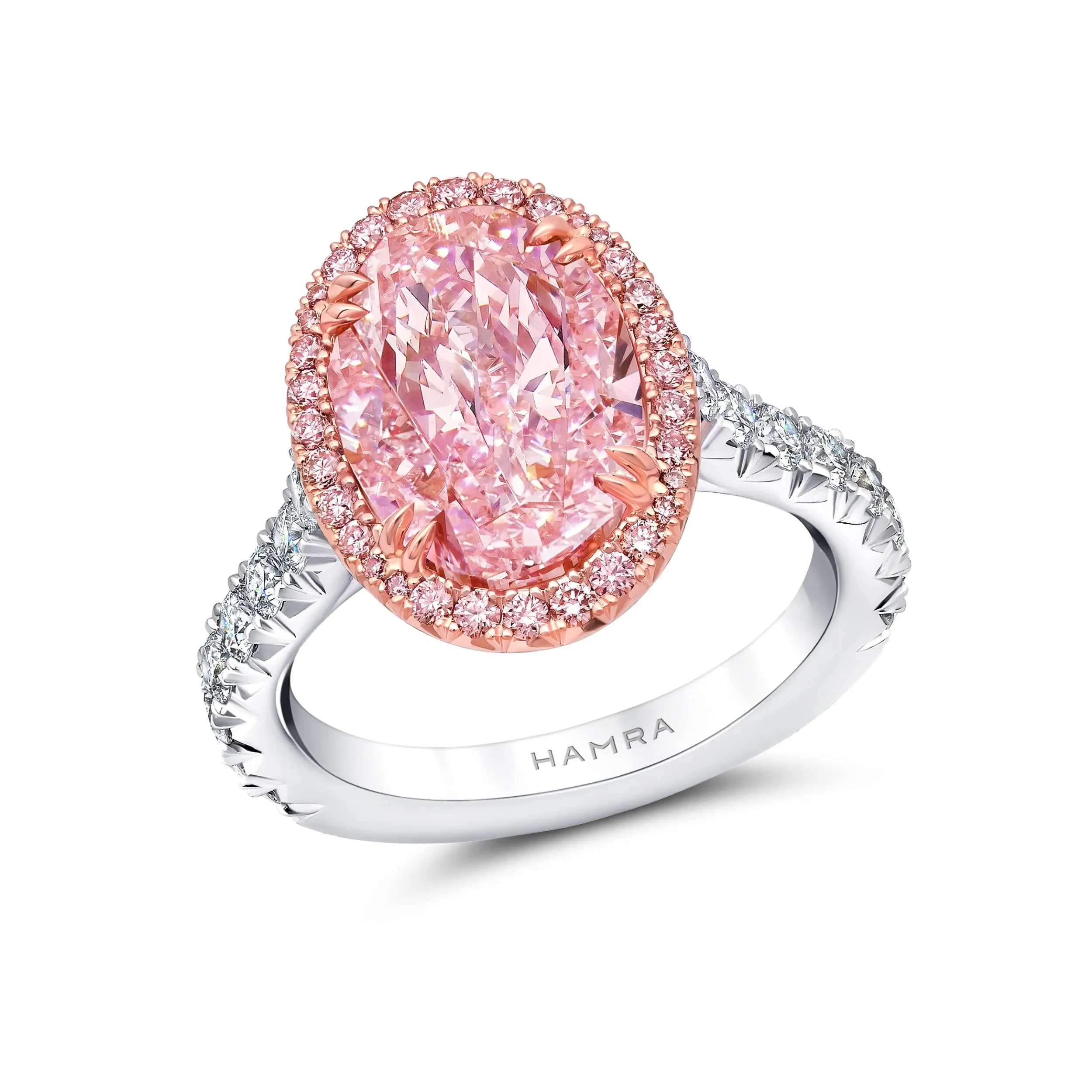 Pink Diamond Ring