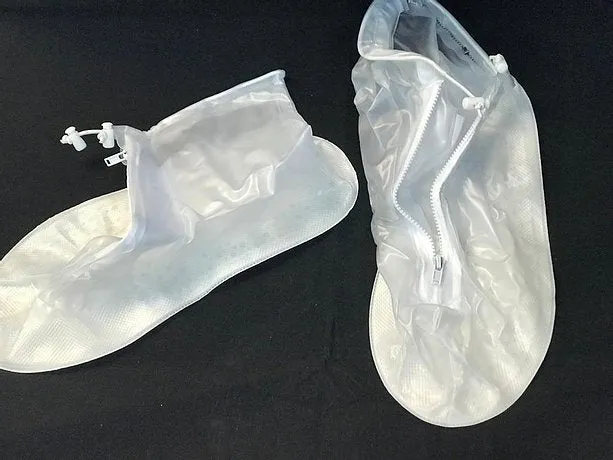 Plastic and Rubber Shoe Protection easy for disinfection.
