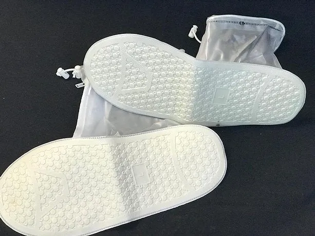 Plastic and Rubber Shoe Protection easy for disinfection.