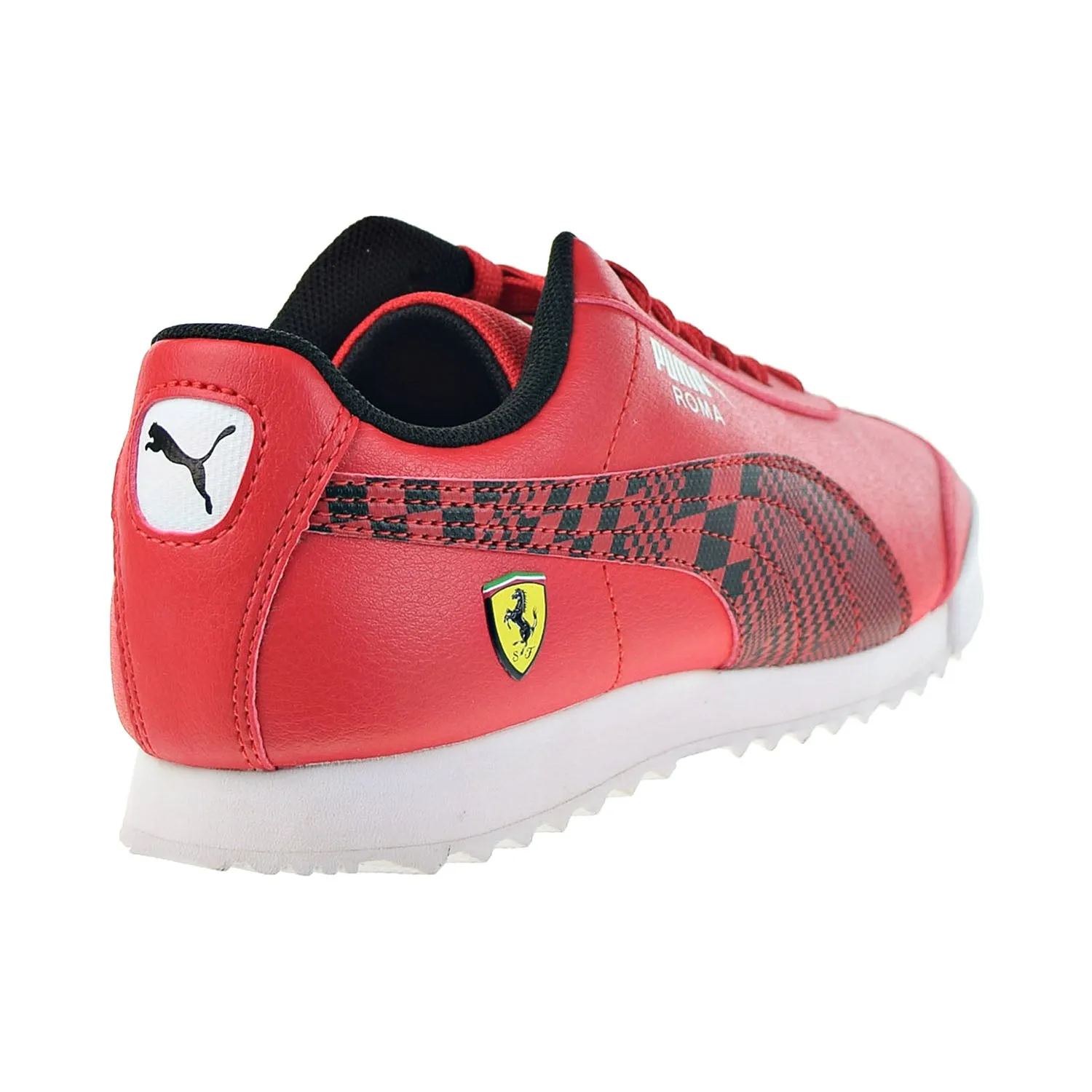 Puma SF Roma JR Big Kids' Shoes Rosso Corsa-Puma Black