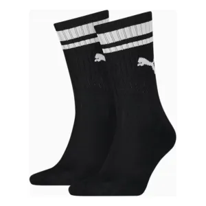 Puma Unisex Crew Heritage Stripe Sock 2 Pack