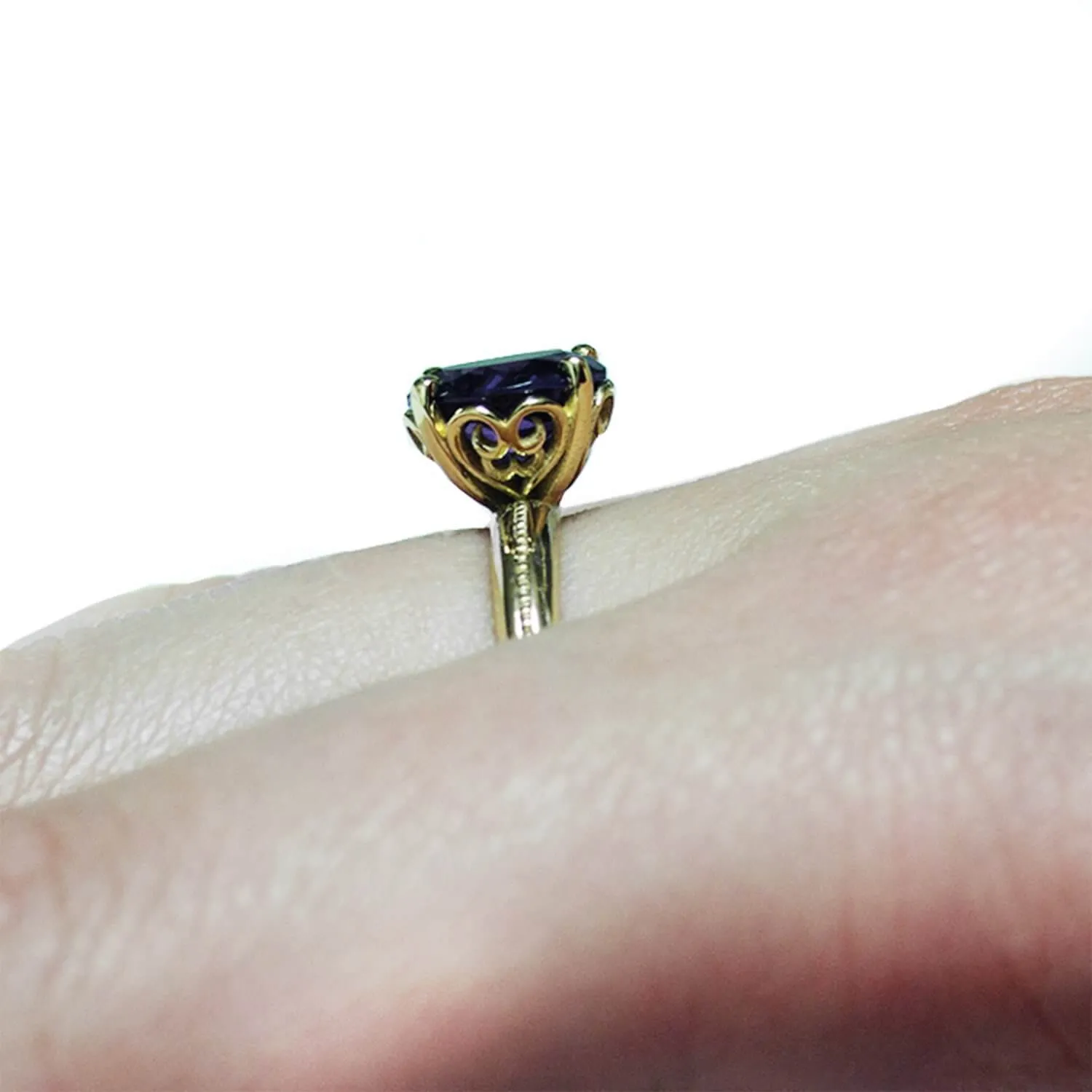 Rachel -  Amethyst ring