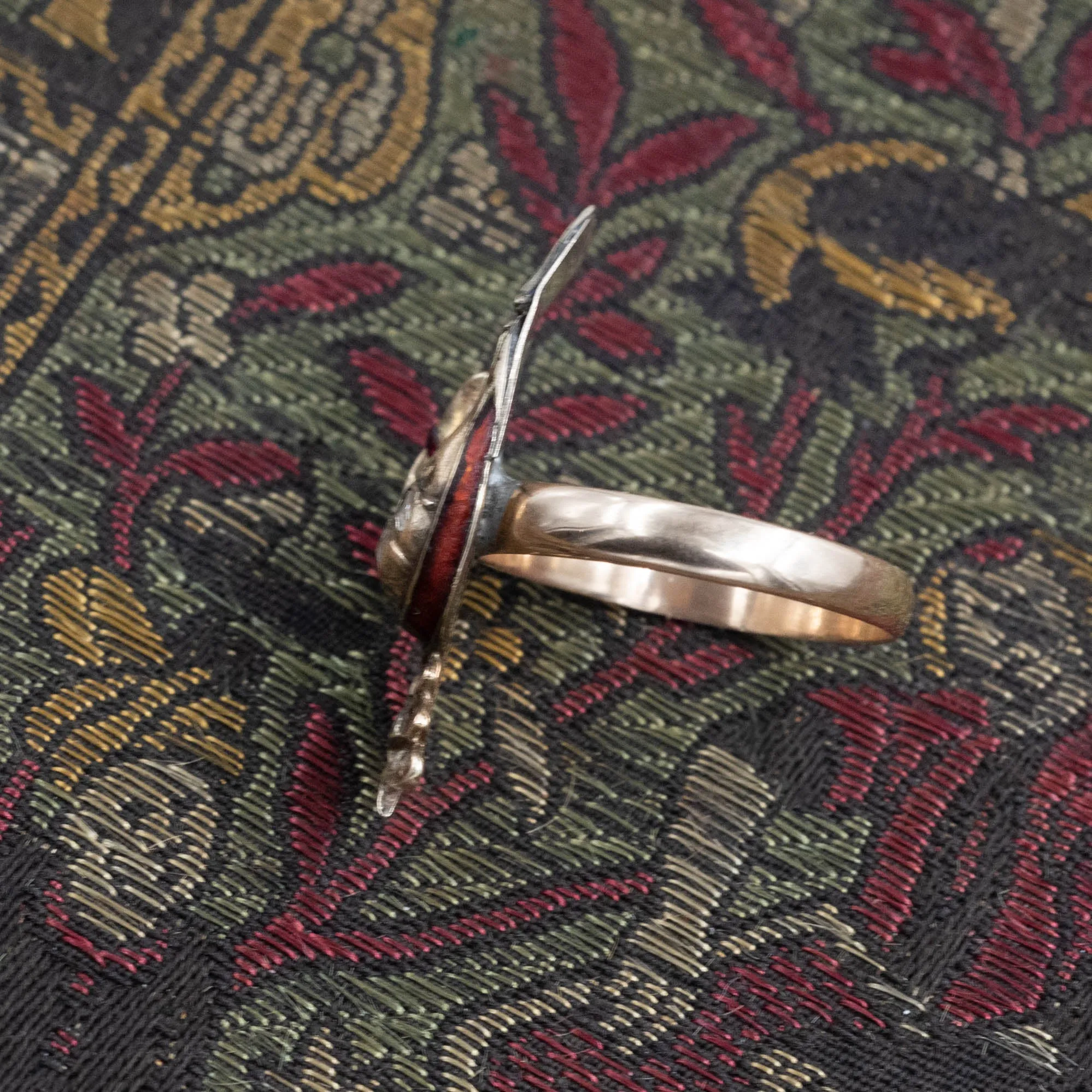 Rare Georgian Bird-of-Paradise Ring