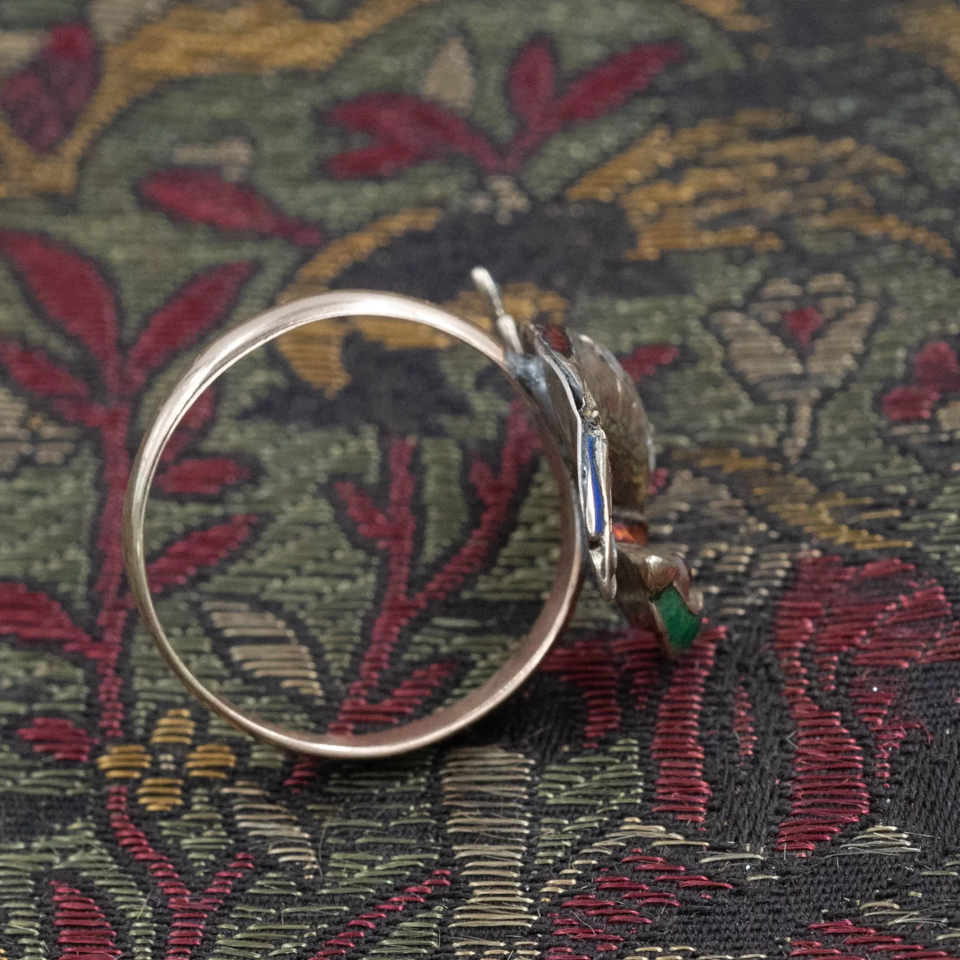 Rare Georgian Bird-of-Paradise Ring