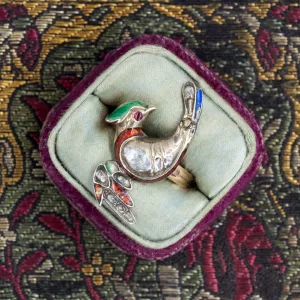 Rare Georgian Bird-of-Paradise Ring