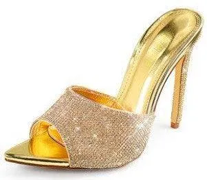 RHINESTONE HEEL