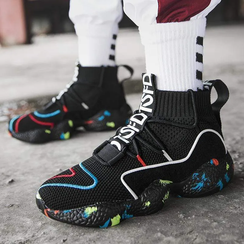 Ripple Mesh Sneakers