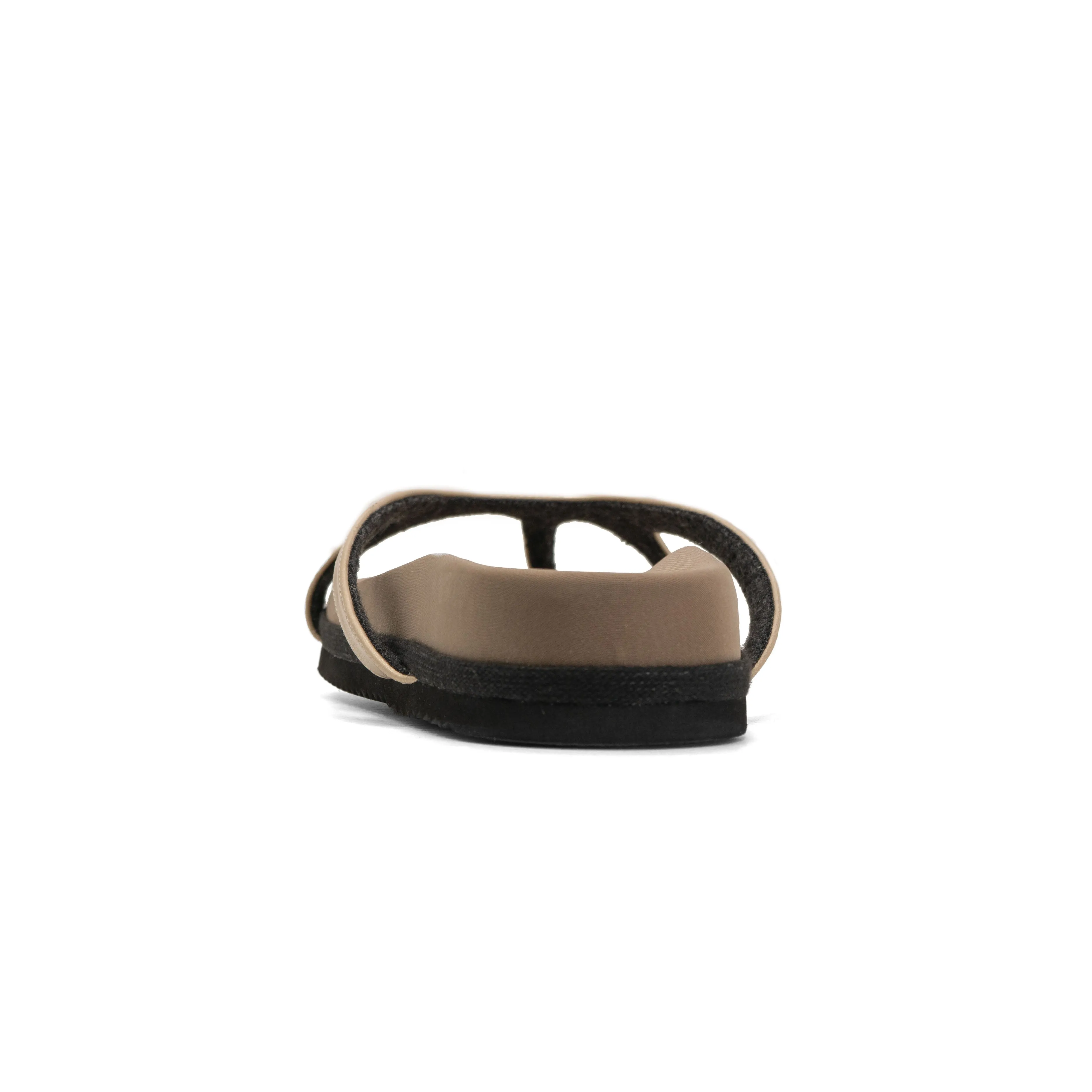 ROAM DEMI THONG GOLD VEGAN LEATHER