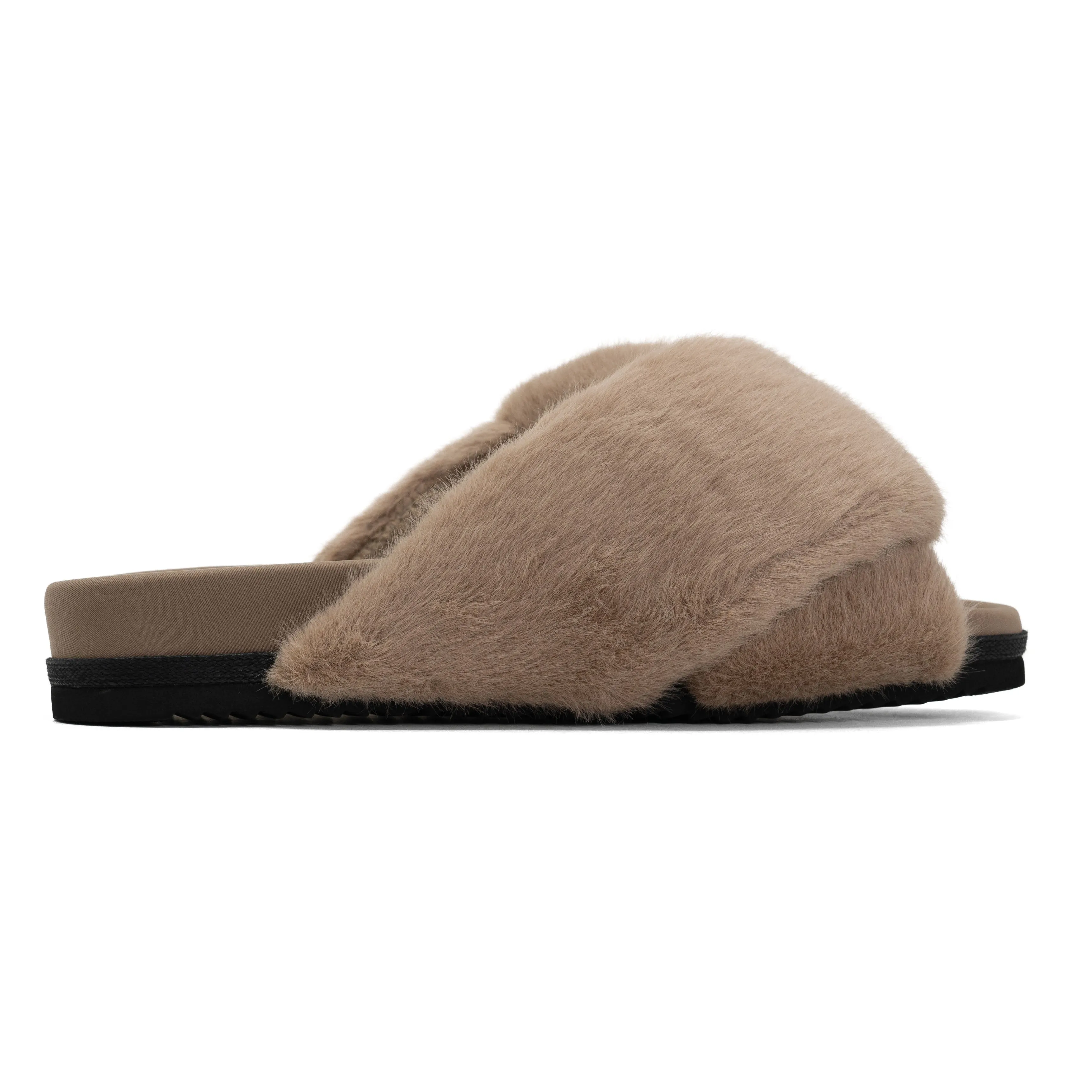 ROAM LONG LUXE FOLDY NUDE FAUX FUR