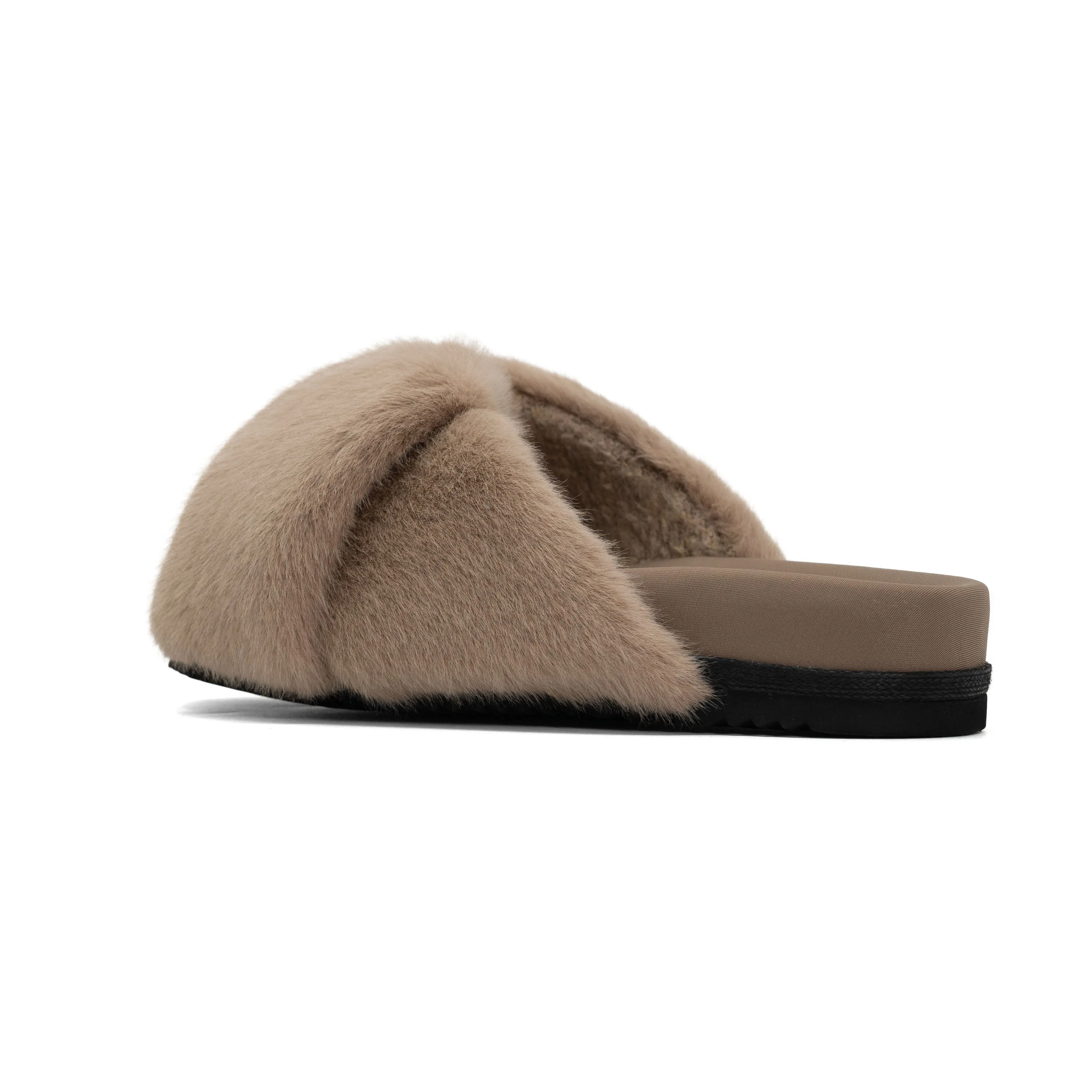 ROAM LONG LUXE FOLDY NUDE FAUX FUR