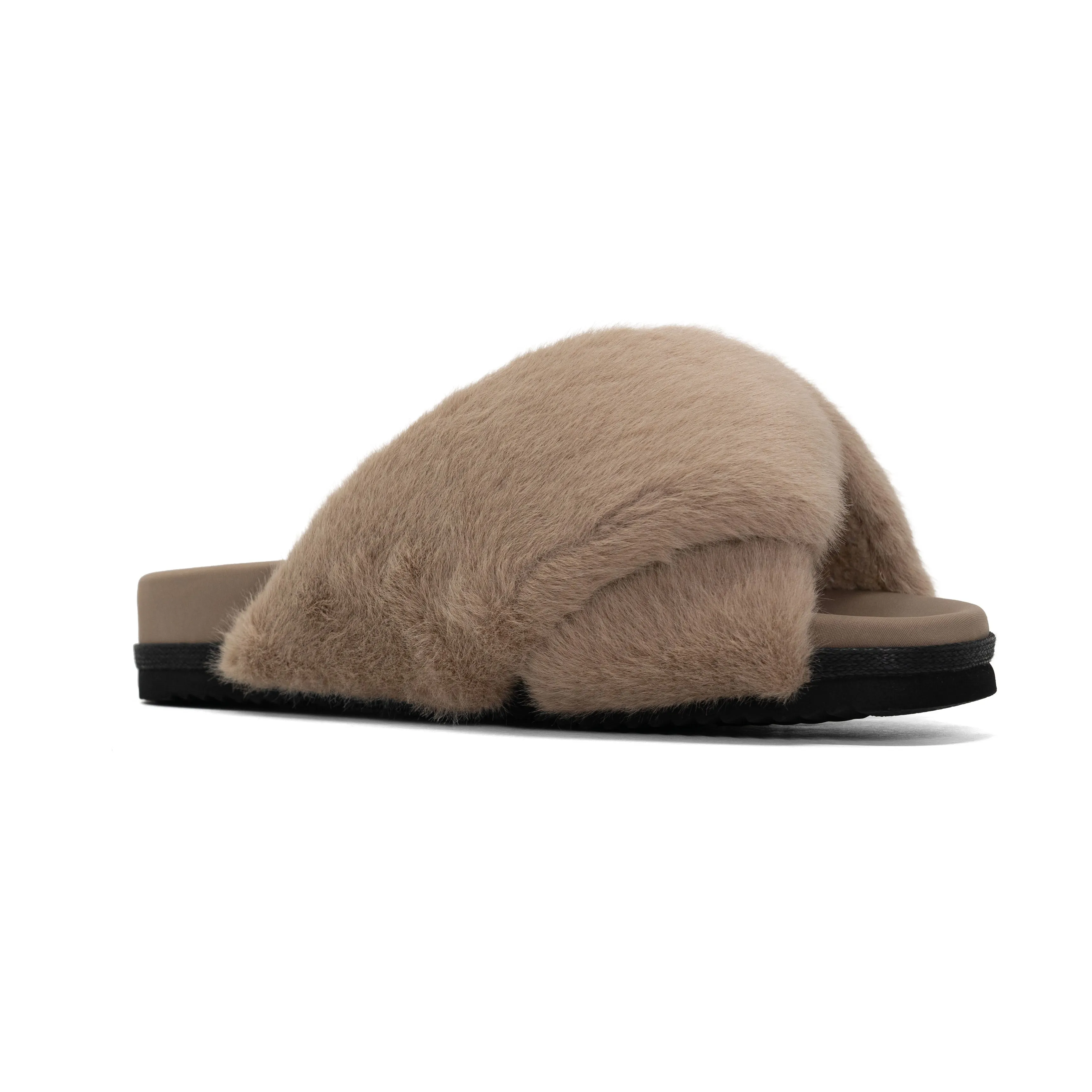 ROAM LONG LUXE FOLDY NUDE FAUX FUR