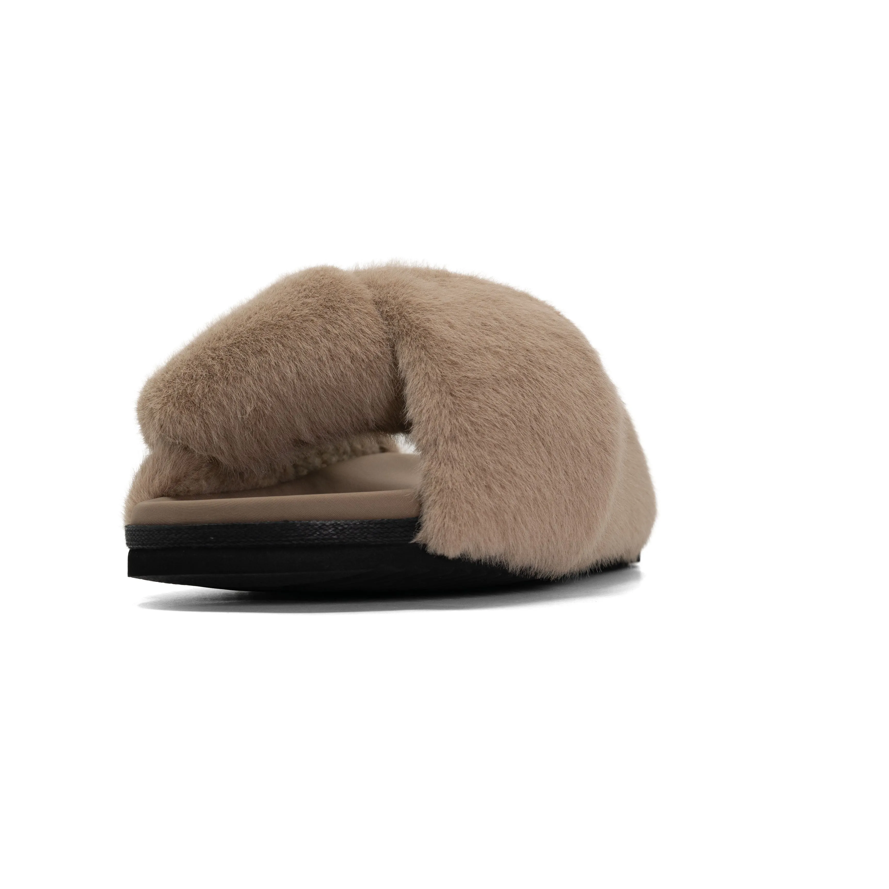 ROAM LONG LUXE FOLDY NUDE FAUX FUR
