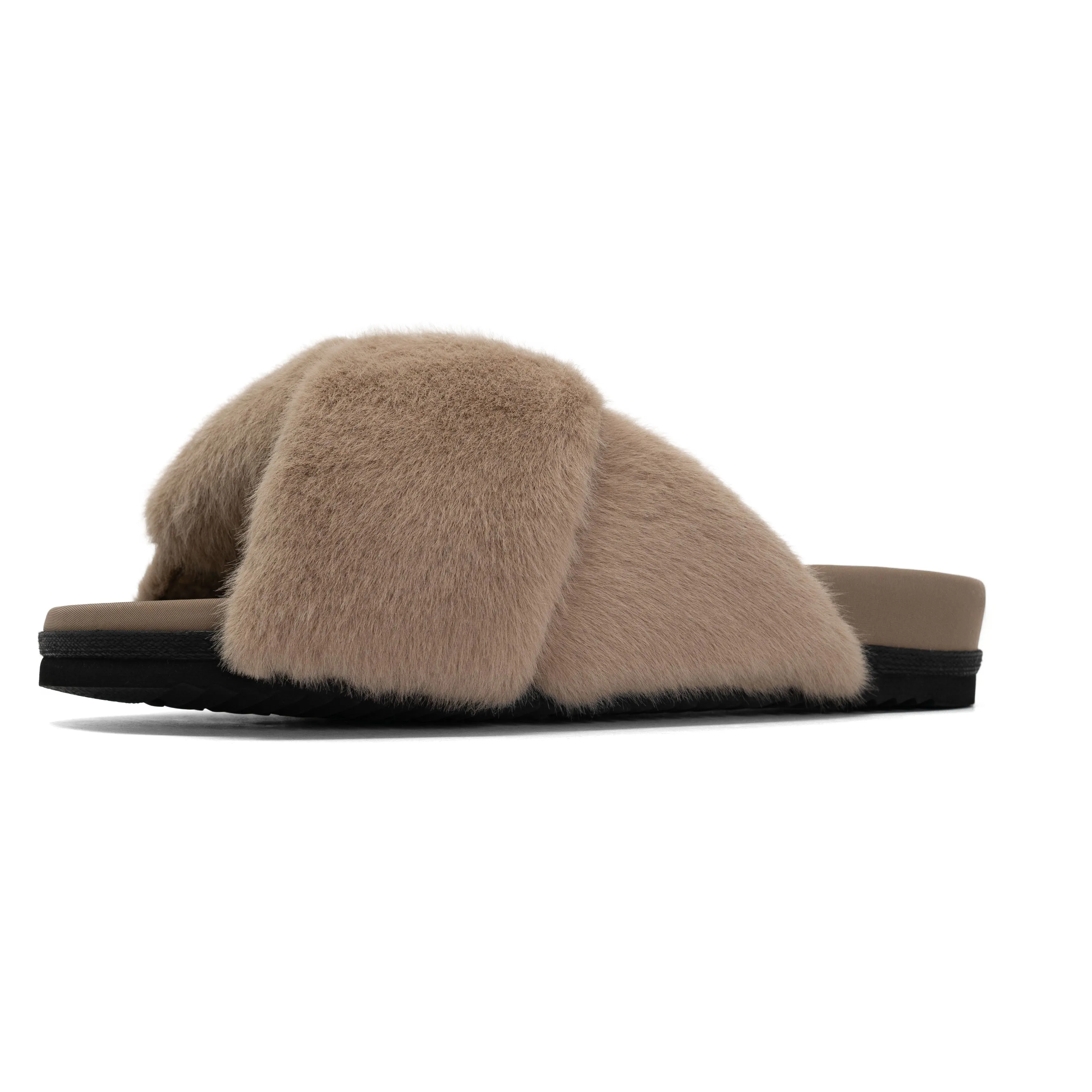 ROAM LONG LUXE FOLDY NUDE FAUX FUR