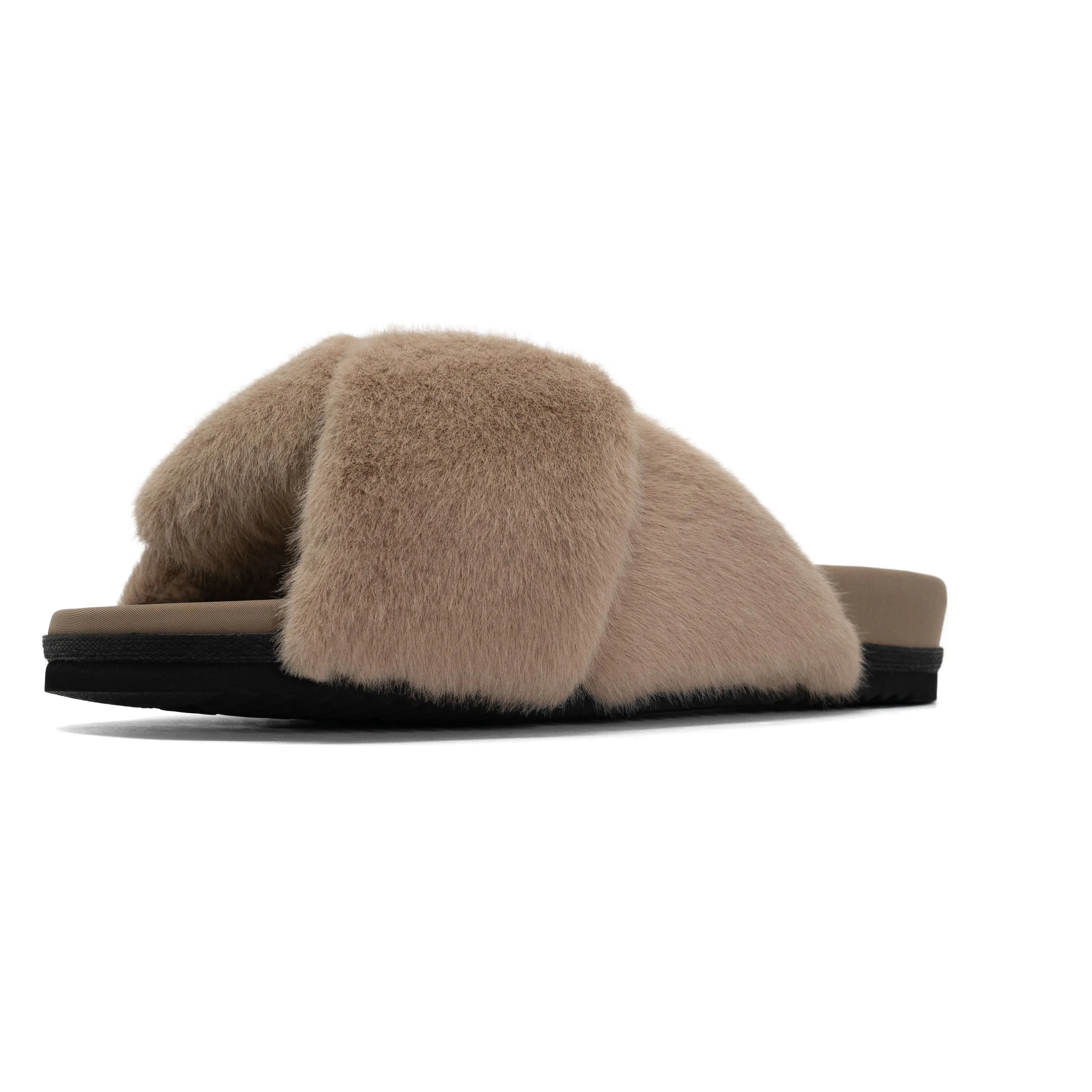 ROAM LONG LUXE FOLDY NUDE FAUX FUR