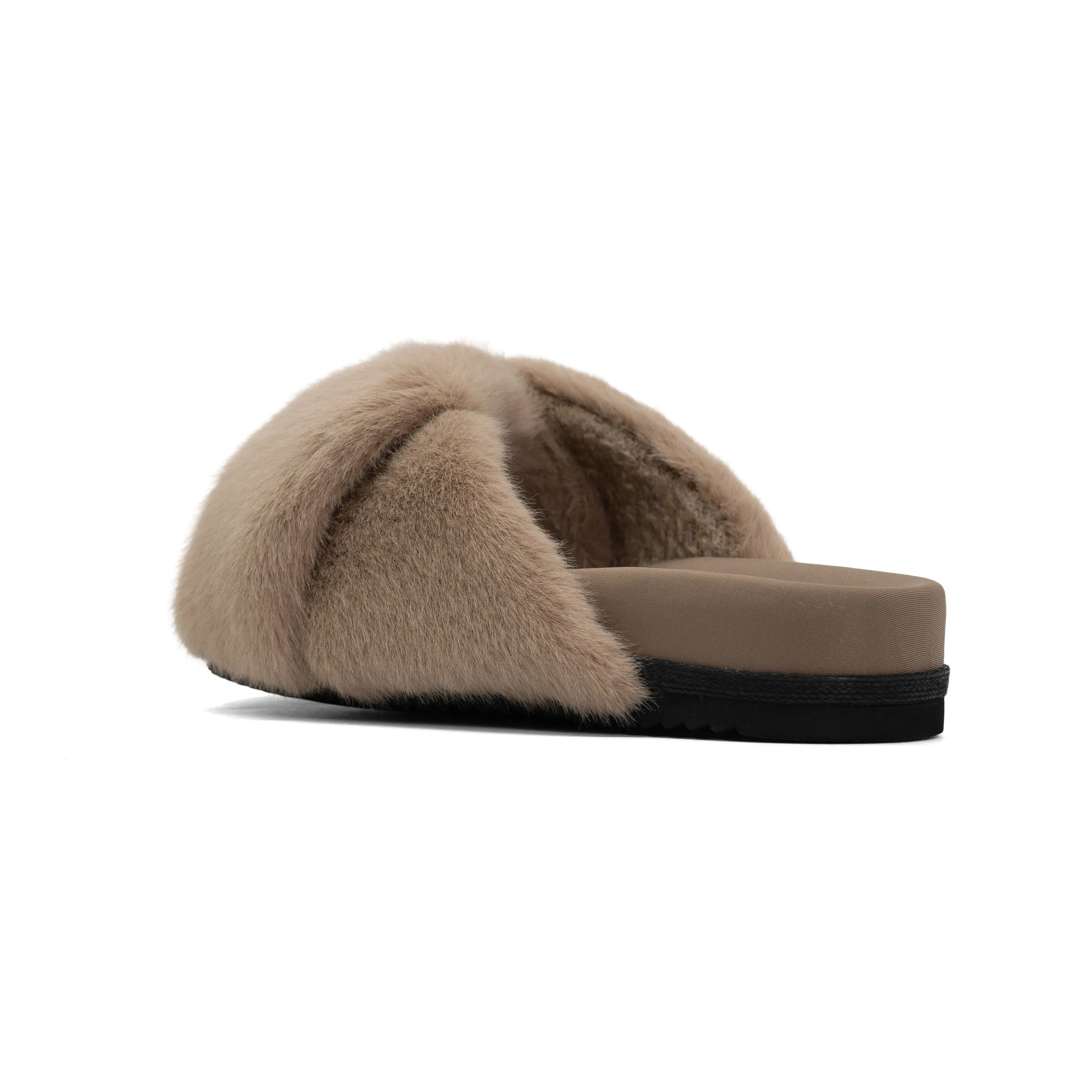 ROAM LONG LUXE FOLDY NUDE FAUX FUR