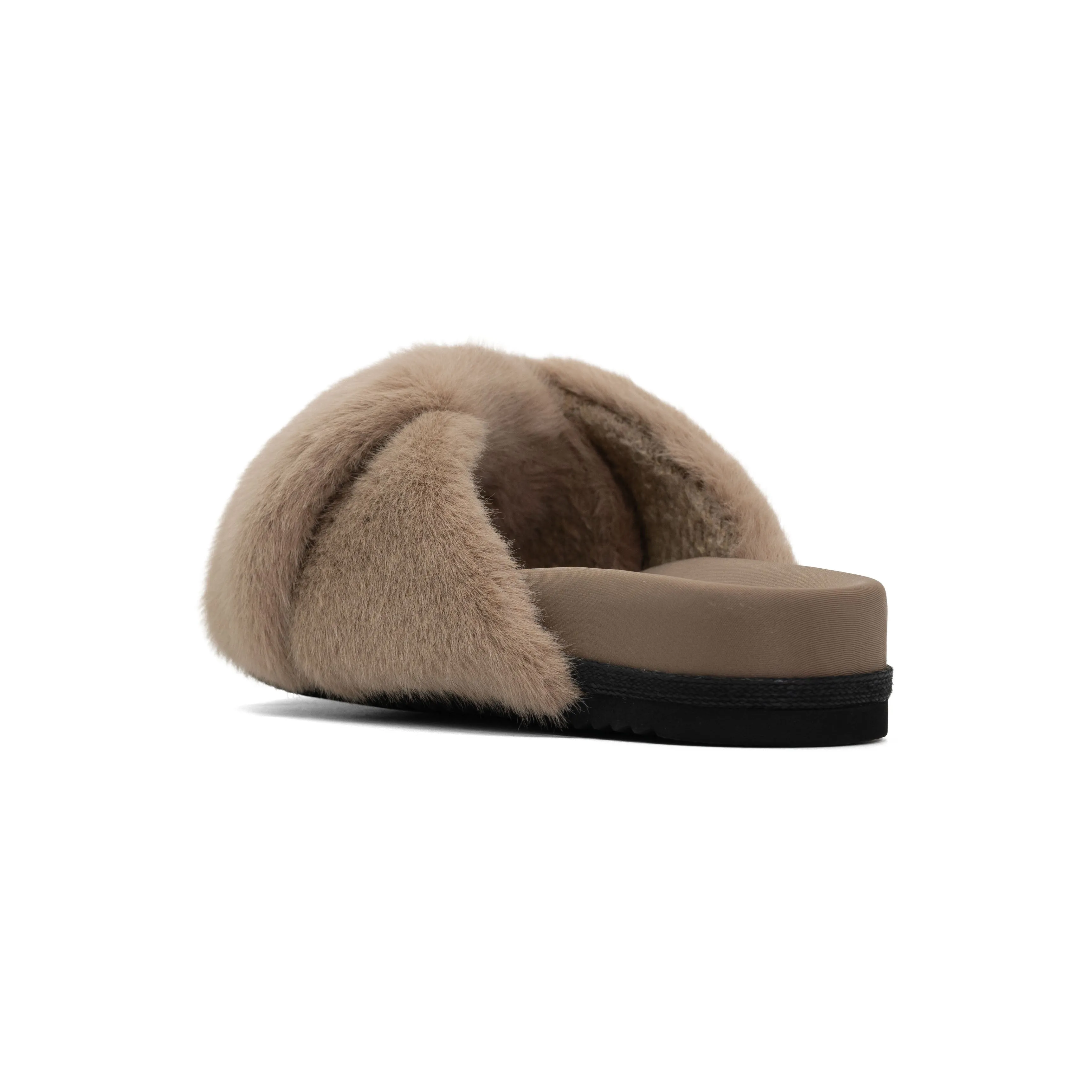 ROAM LONG LUXE FOLDY NUDE FAUX FUR